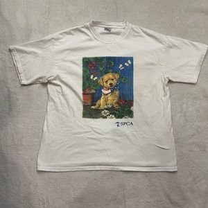 Vintage Y2K Puppy Tee